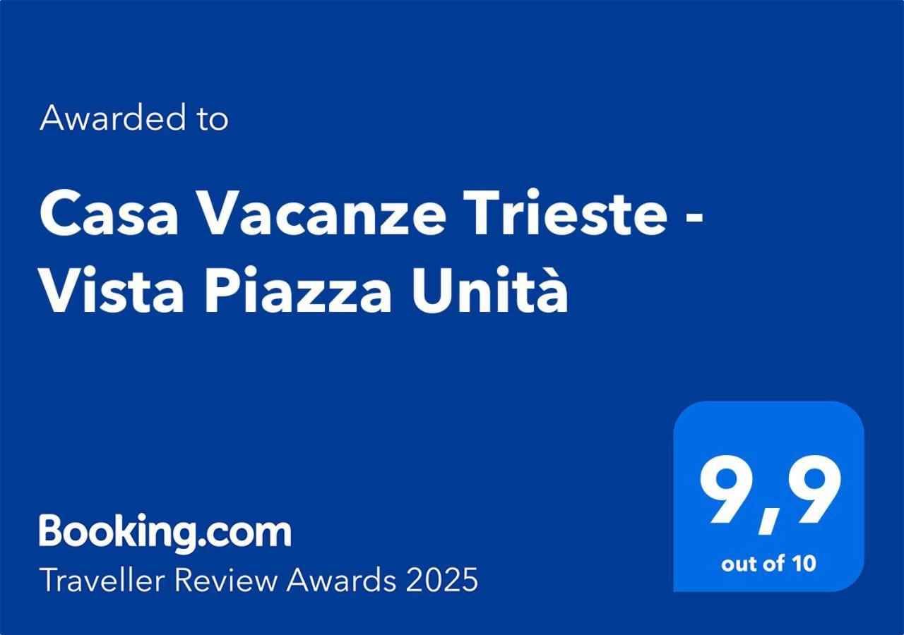 Casa Vacanze Trieste - Vista Piazza Unita Kültér fotó